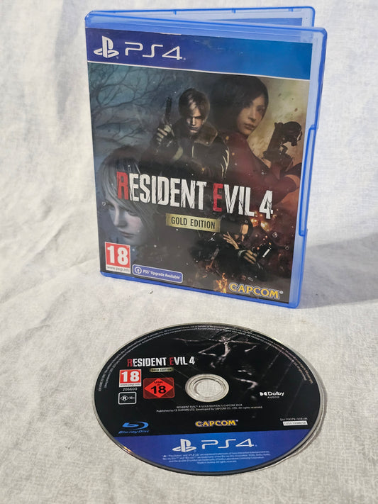 Resident Evil 4 Remake Gold Edition PlayStation (Sony PlayStation 4, 2017) PAL
