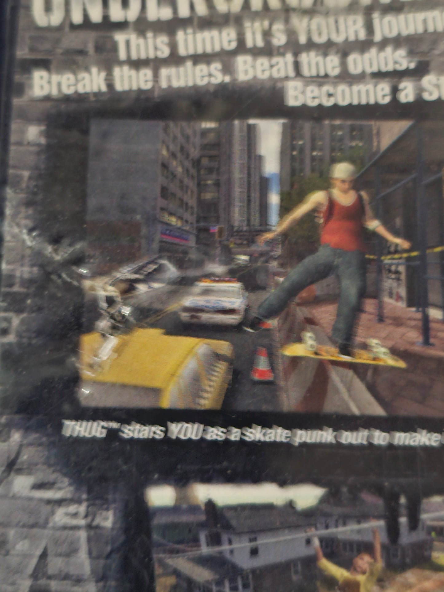 Tony Hawk's Underground Sony Playstation 2 PS2 Black Label Clean Video Game Disc (Copy)