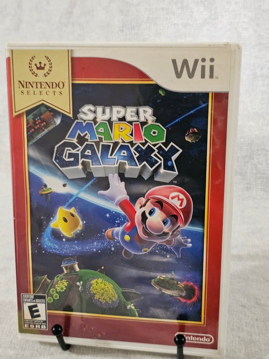 Super Mario Galaxy Game (Nintendo Wii, 2007) Disc Good Tested