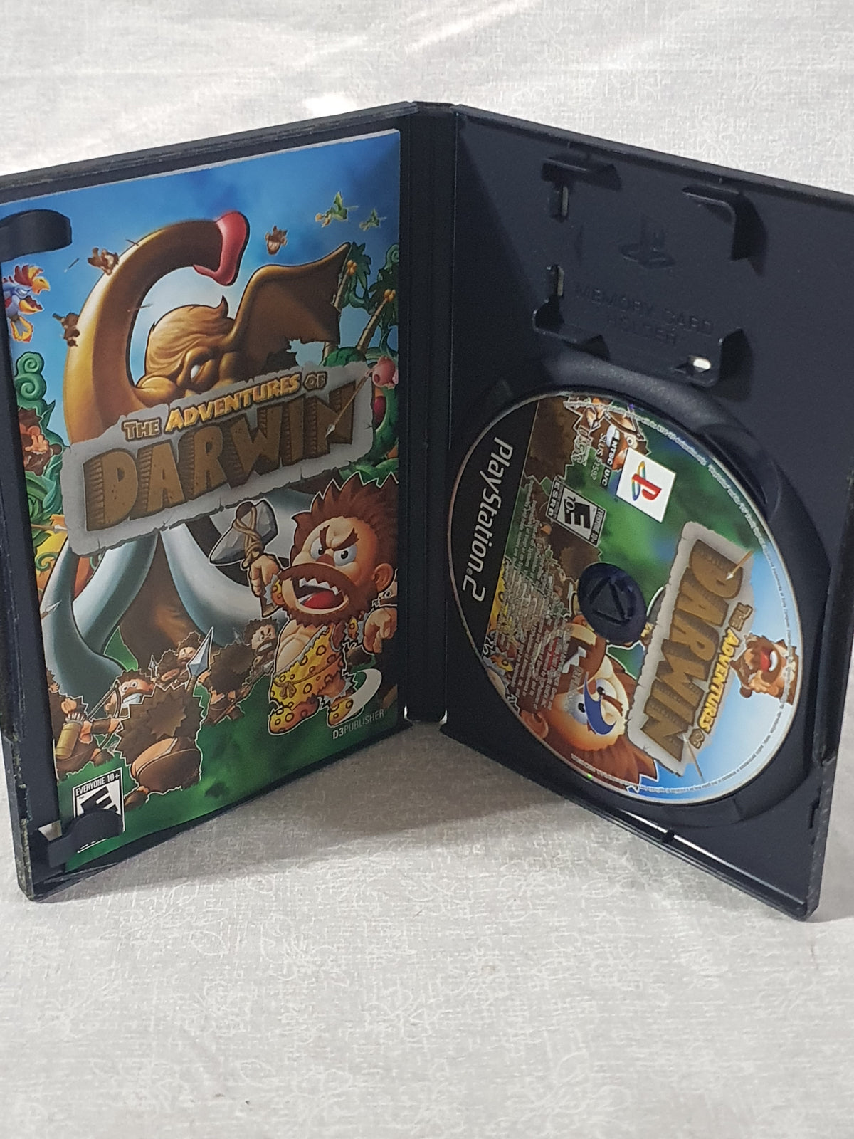 Adventures of Darwin Sony PlayStation 2 PS2 Game 2007 Platformer Action Puzzle Adventure Complete Survival Kids Family Friendly Original
