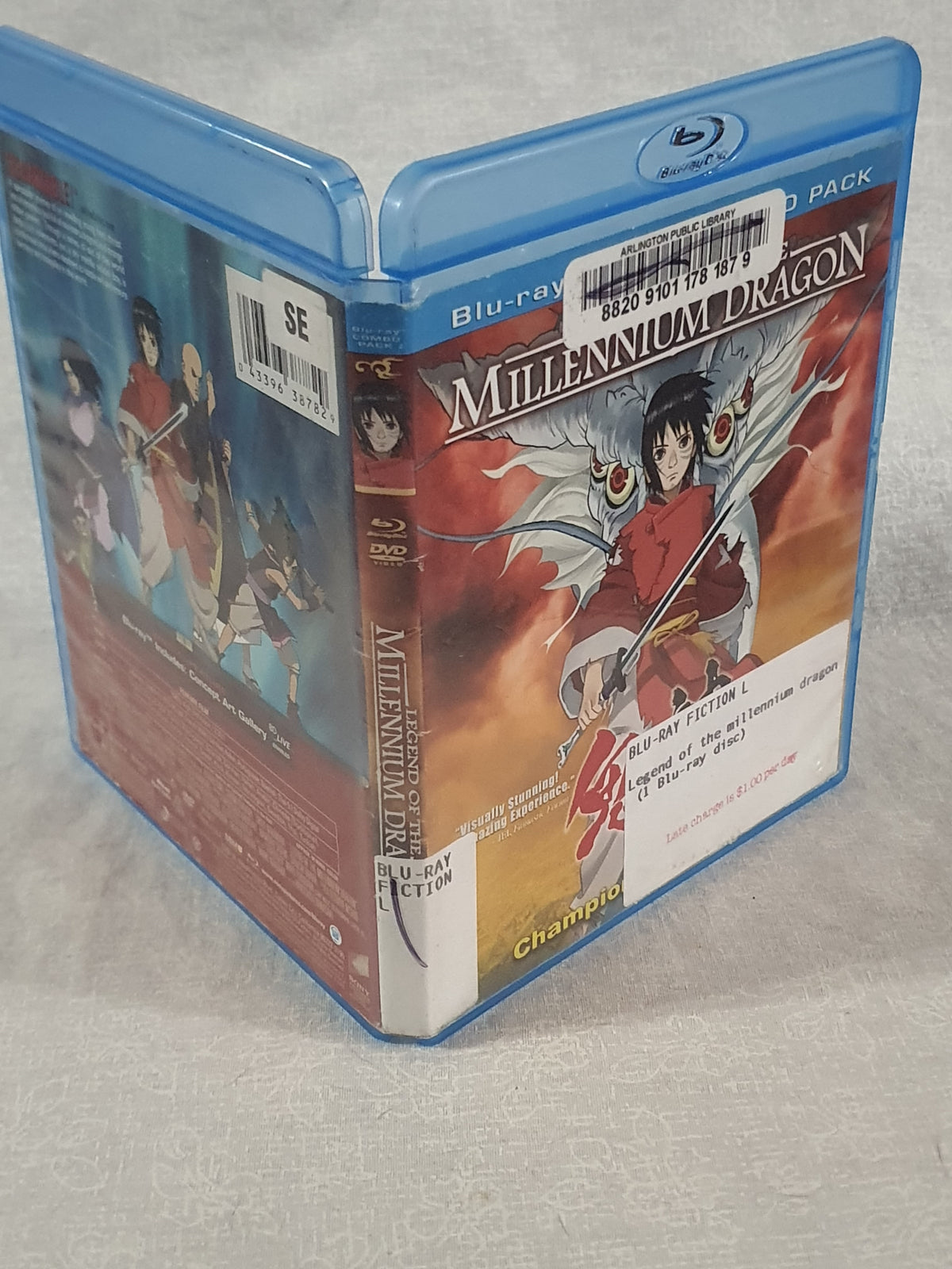 Legend of the Millennium Dragon Blu-ray 2011 Anime Movie Fantasy Adventure Toei