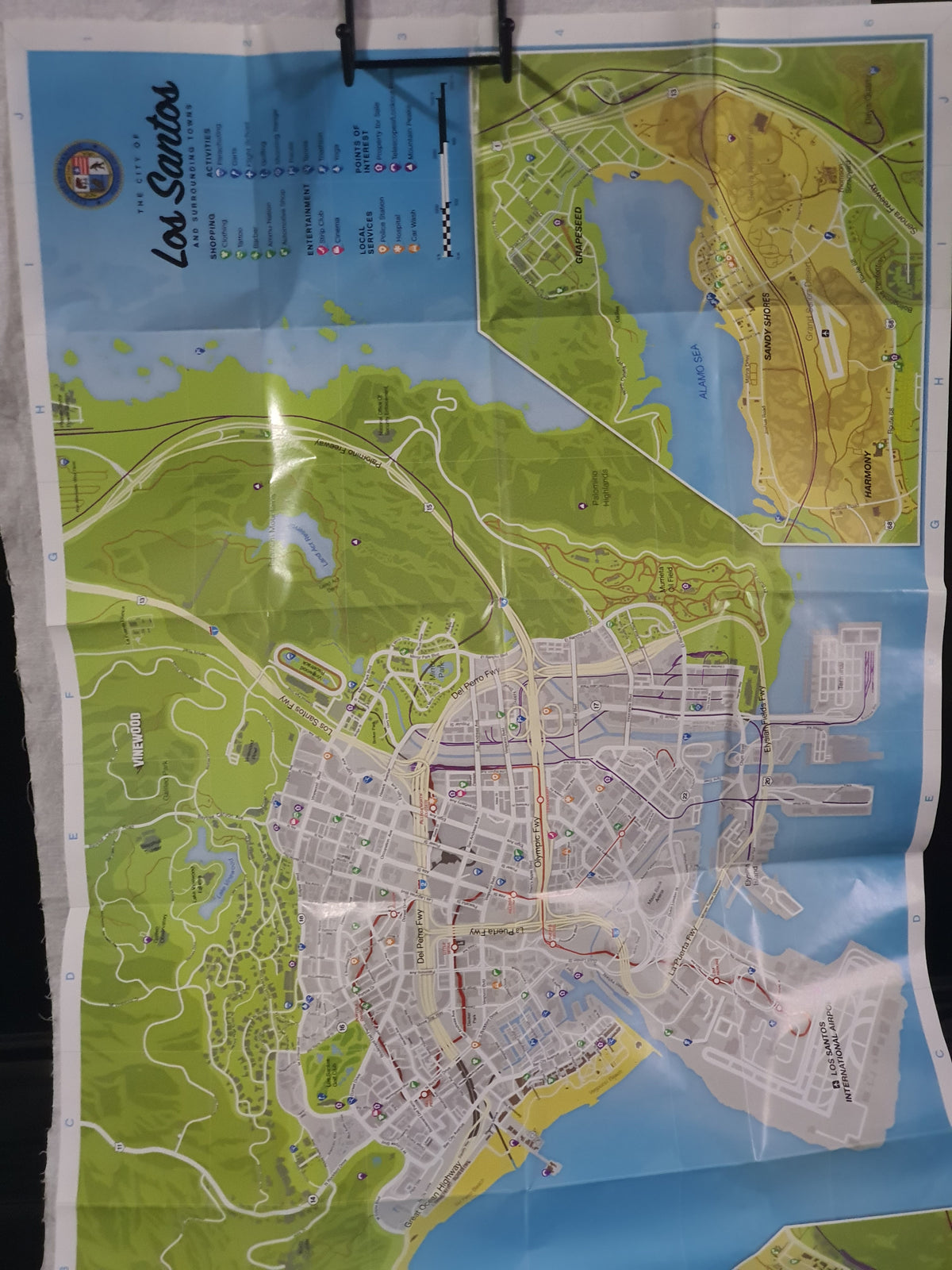 Rockstar Games Grand Theft Auto V PS3 Complete w/ Manual & Map NTSC-U/C M