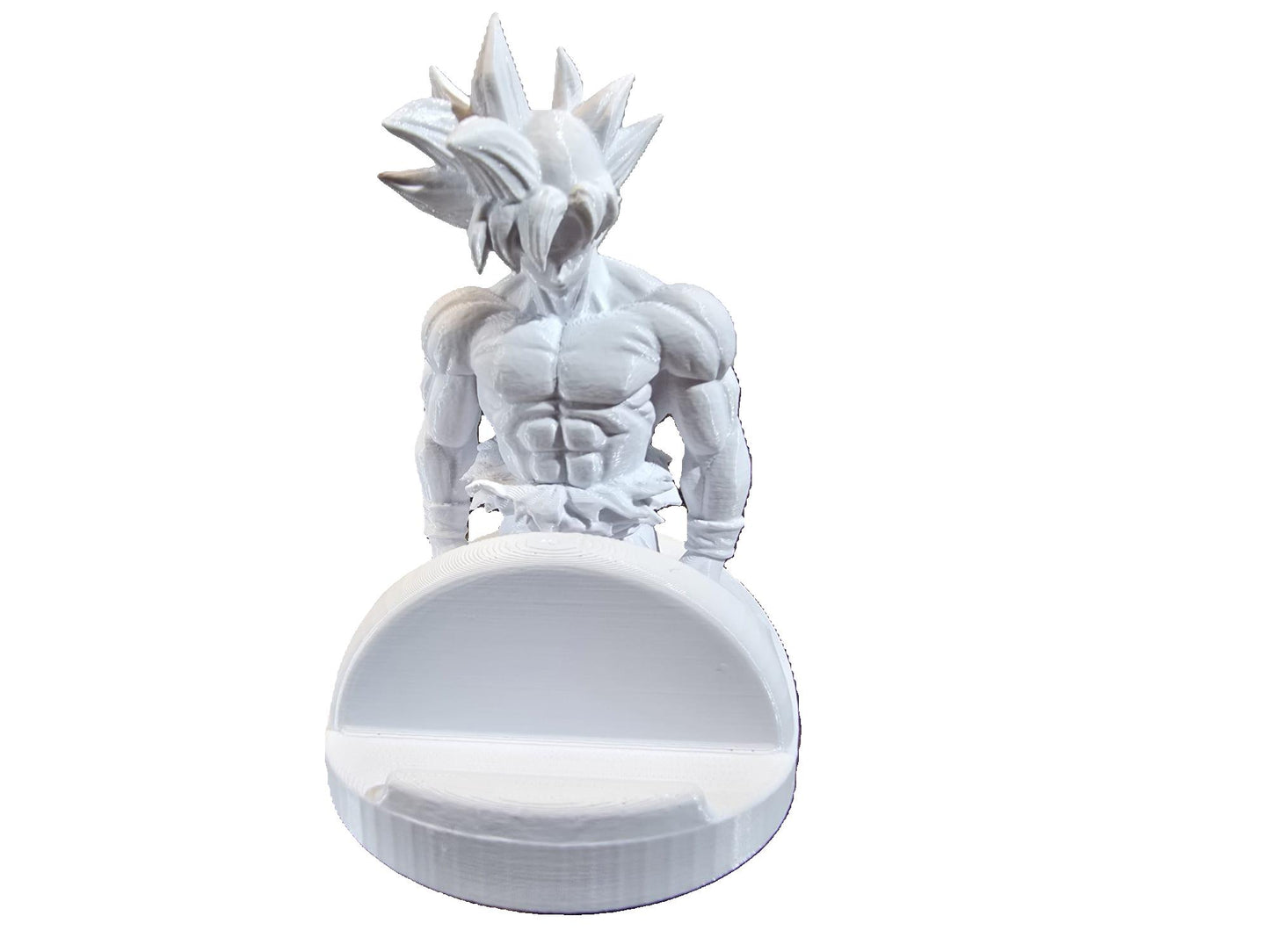 Dragonball Z Goku Phone Holder Stand Streamer Gamer Gear Office Desktop Decor Display Setup