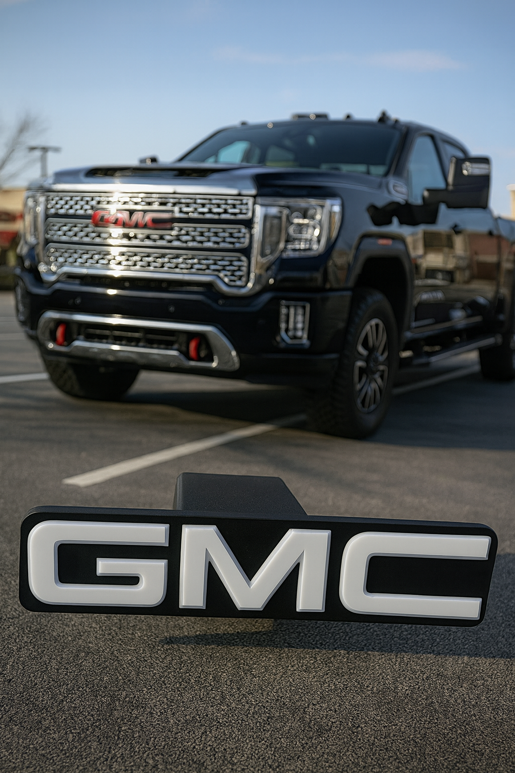 GMC Truck Cover Plug Cap Tow Hitch Trailer Towing 2 Inch Receiver Universal SUV