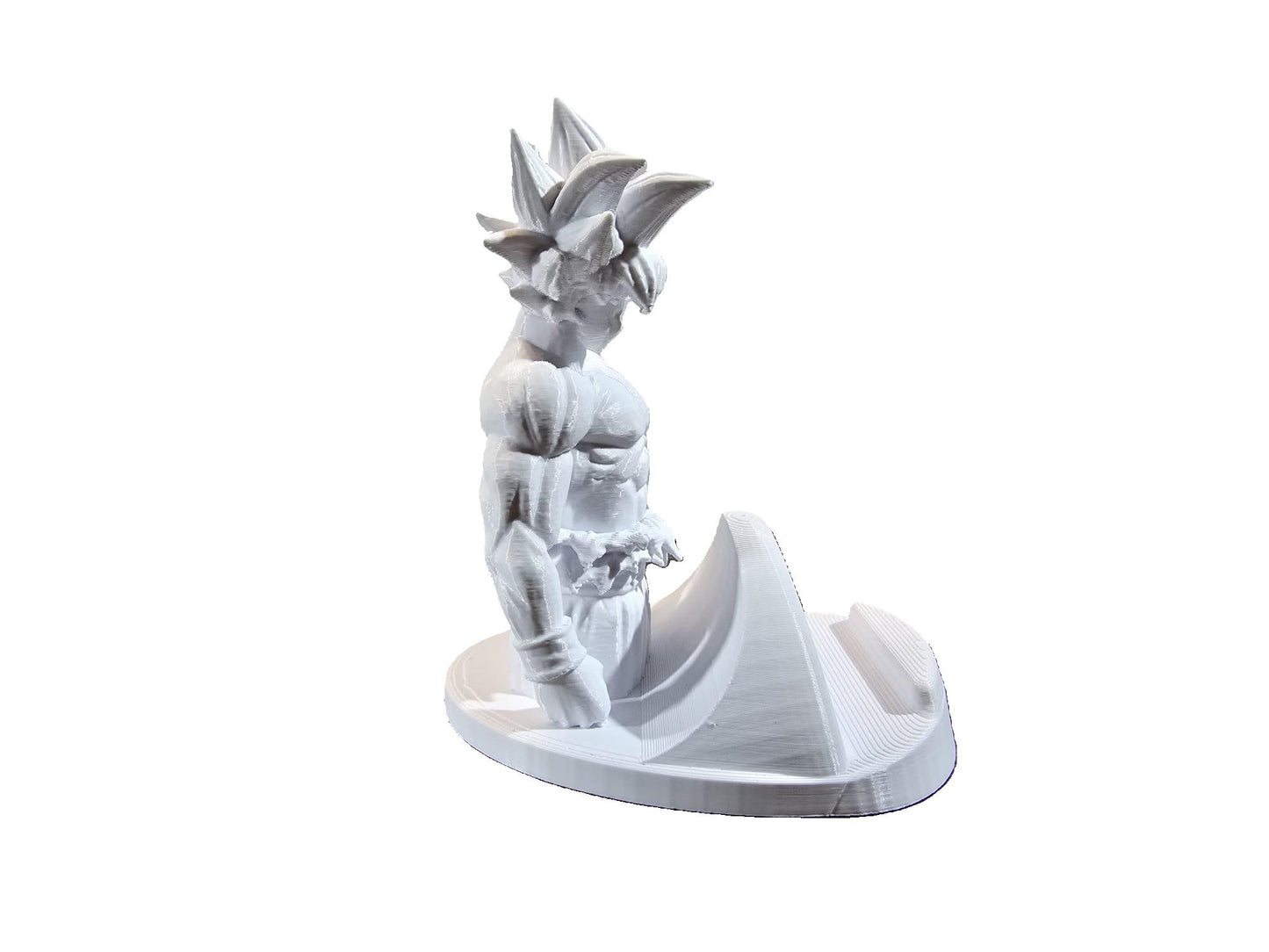 Dragonball Z Goku Phone Holder Stand Streamer Gamer Gear Office Desktop Decor Display Setup
