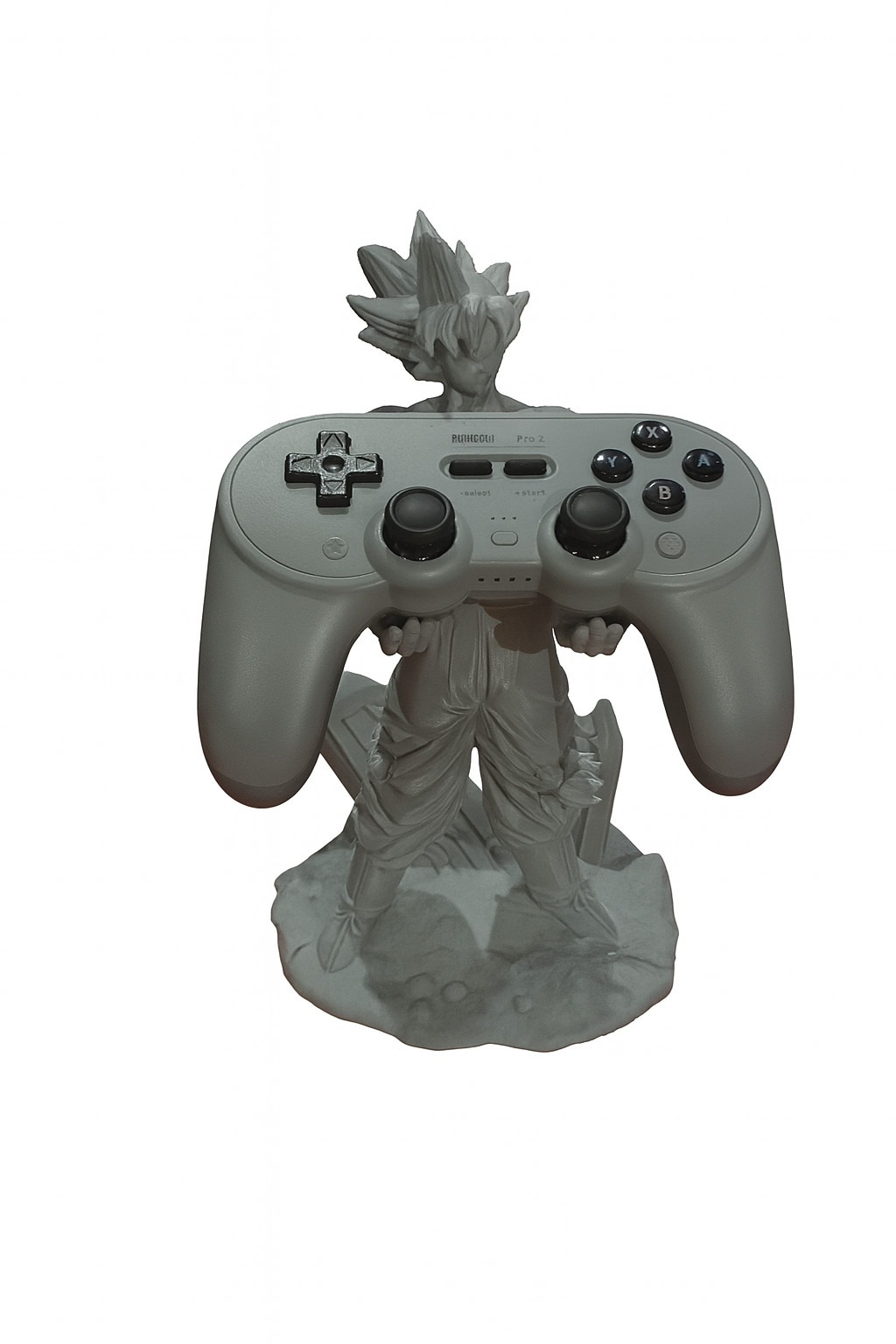 Dragon Ball Figure Phone Device Controller Holder Stand Son Goku PlayStation Nintendo Xbox Samsung iPhone 8bit DO Game Room Shelf Table