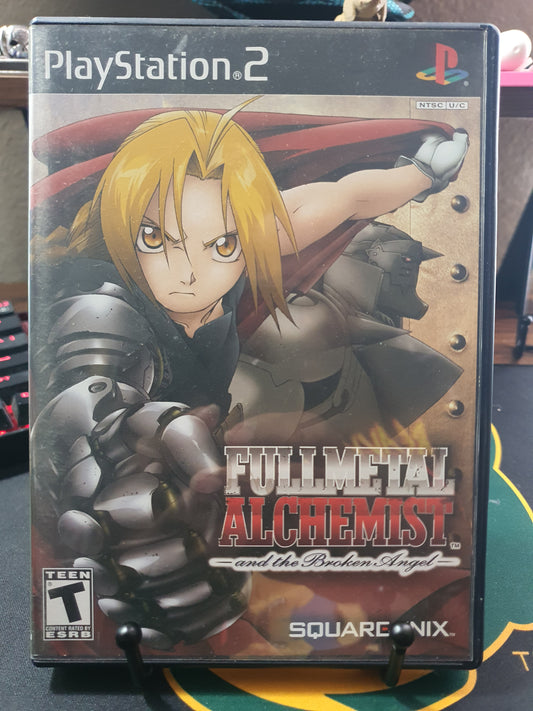 Fullmetal Alchemist and the Broken Angel (Sony PlayStation 2, PS2, 2005) Complete CIB With Registration Card