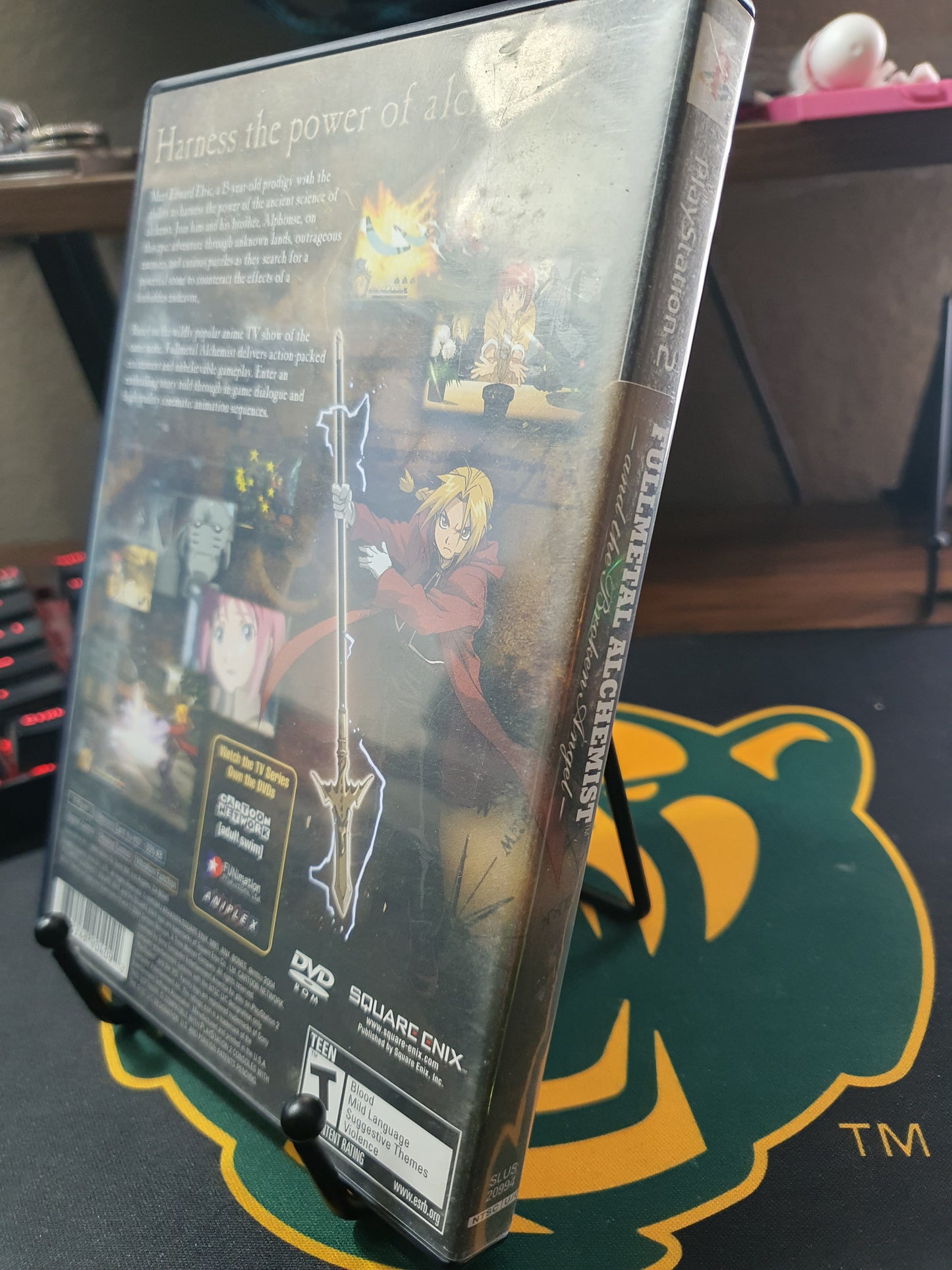 Fullmetal Alchemist and the Broken Angel (Sony PlayStation 2, PS2, 2005) Complete CIB With Registration Card