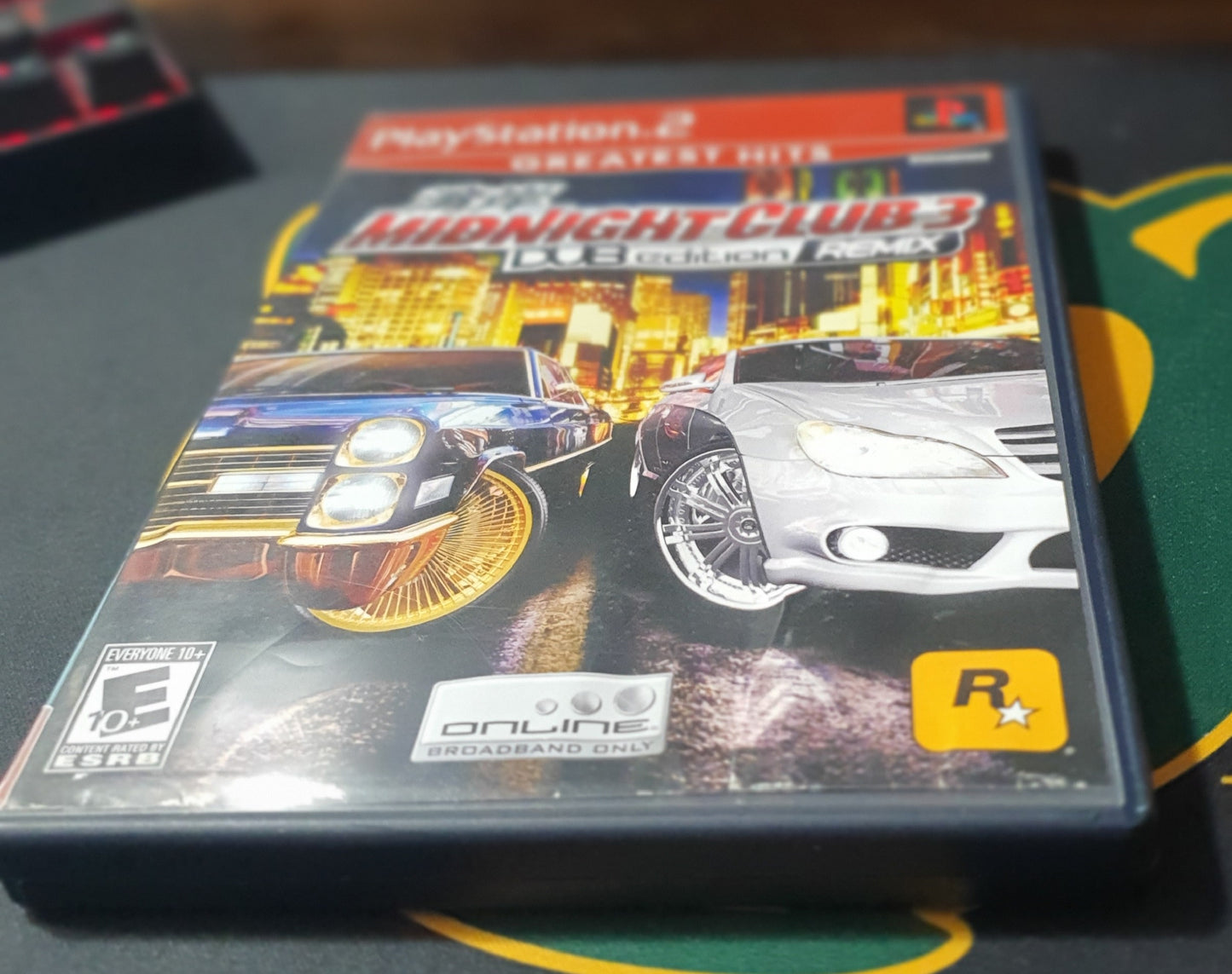Midnight Club 3: Dub Remix (Sony PlayStation 2, 2006) Replacement Case & Artwork No Game Disc