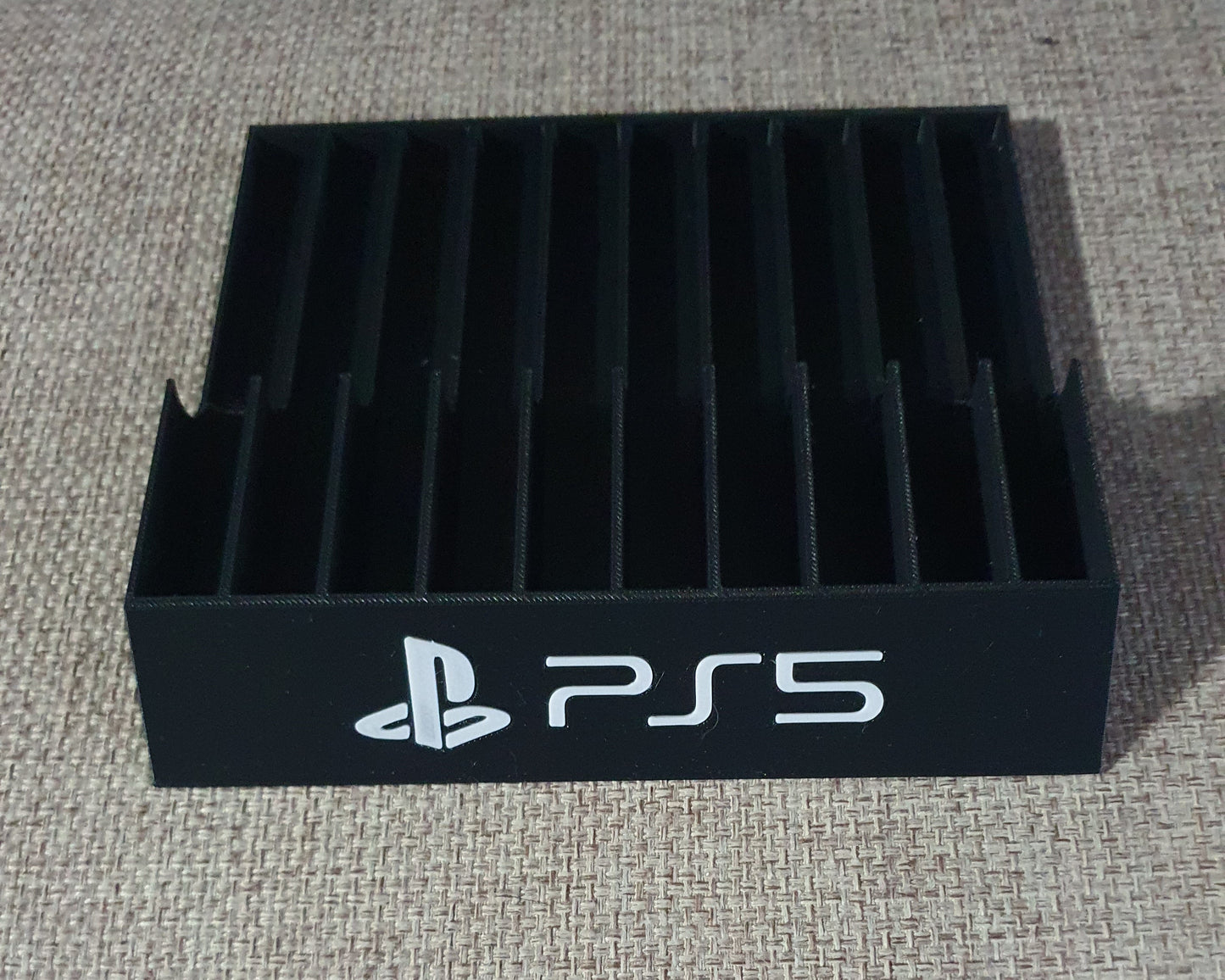 Video Game Storage Stand Display for PS5/ PS4/ PS3 Xbox Series S & X Raised Logo