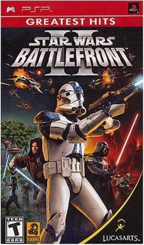 Star Wars: Battlefront II (Sony PSP, 2005) UMD Only Tested Good Free Shipping