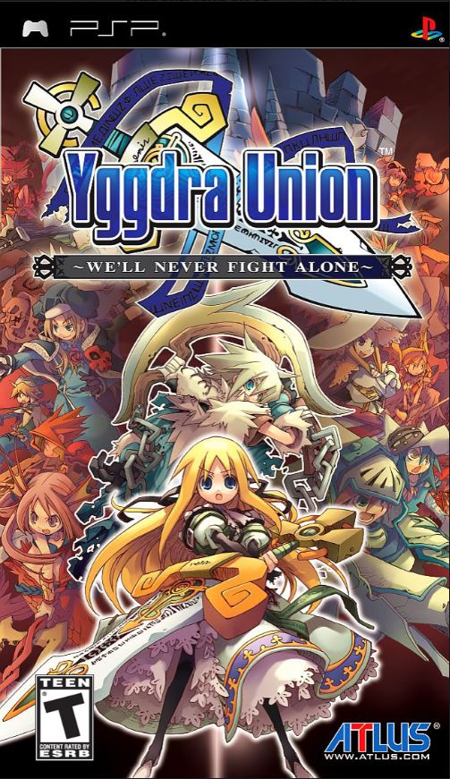 Yggdra Union: We'll Never Fight Alone (Sony PSP, 2008) UMD Only Free Shipping