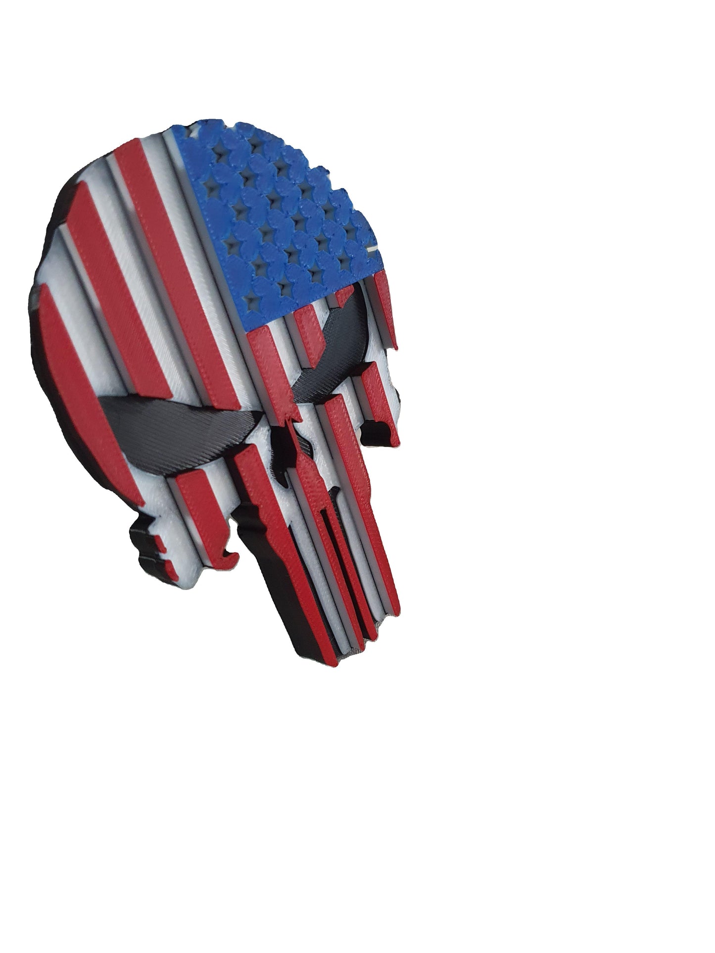 Punisher Trailer Hitch Cover Cap Plug Durable Plastic Fits 2" Receivers Custom