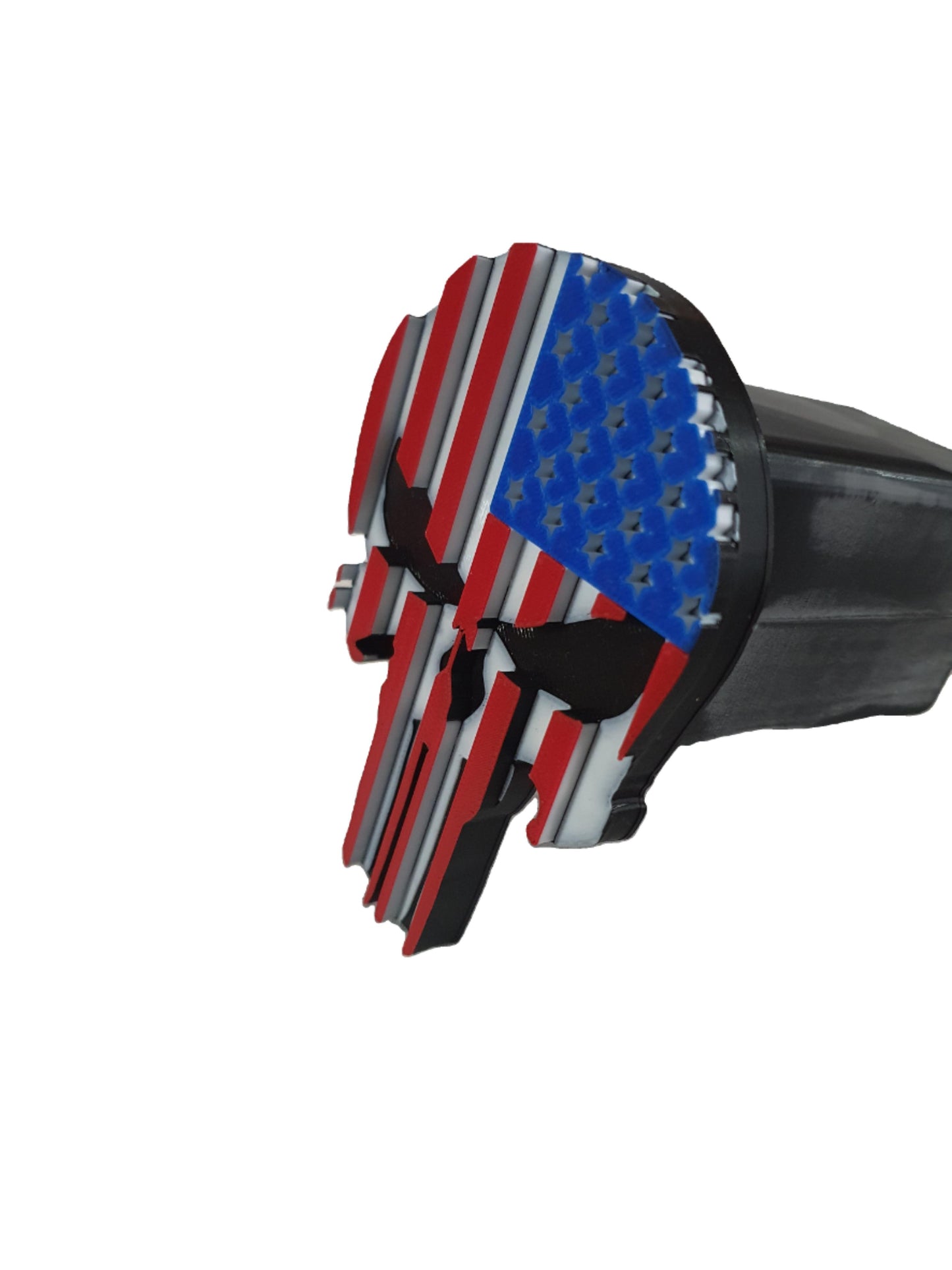 Punisher Trailer Hitch Cover Cap Plug Durable Plastic Fits 2" Receivers Custom