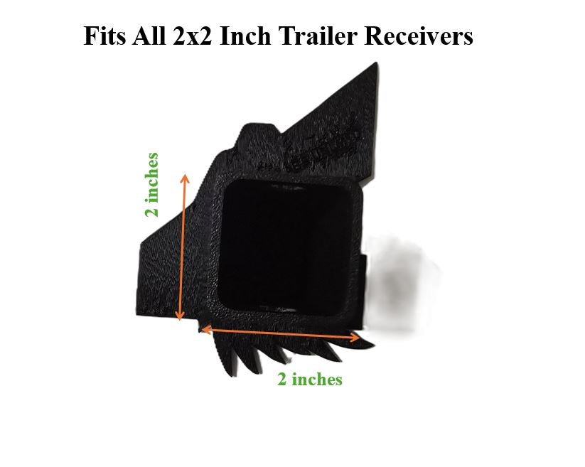 Angleton Wildcats Football Trailer Hitch Cover Cap Plug – Fits 2" Receiver Truck SUV – Orange Texas High School Fan Gift