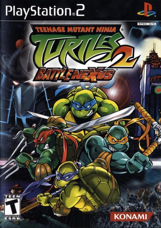 Teenage Mutant Ninja Turtles 2: BattleNexus (Sony PlayStation 2, 2004) Near Mint