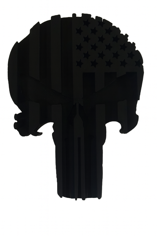 Punisher Trailer Hitch Cover Cap Plug Durable Plastic Fits 2" Receivers Custom