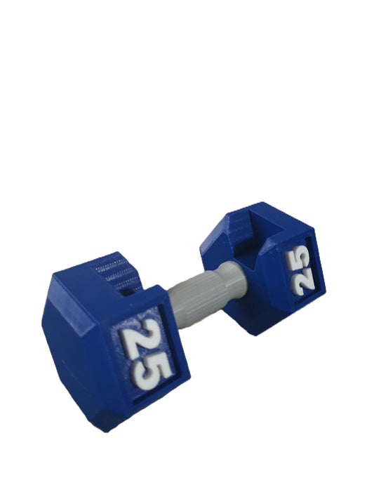 Dumbbell Fun Business Card Holder Carrier House Customizable Design Fitness Gym
