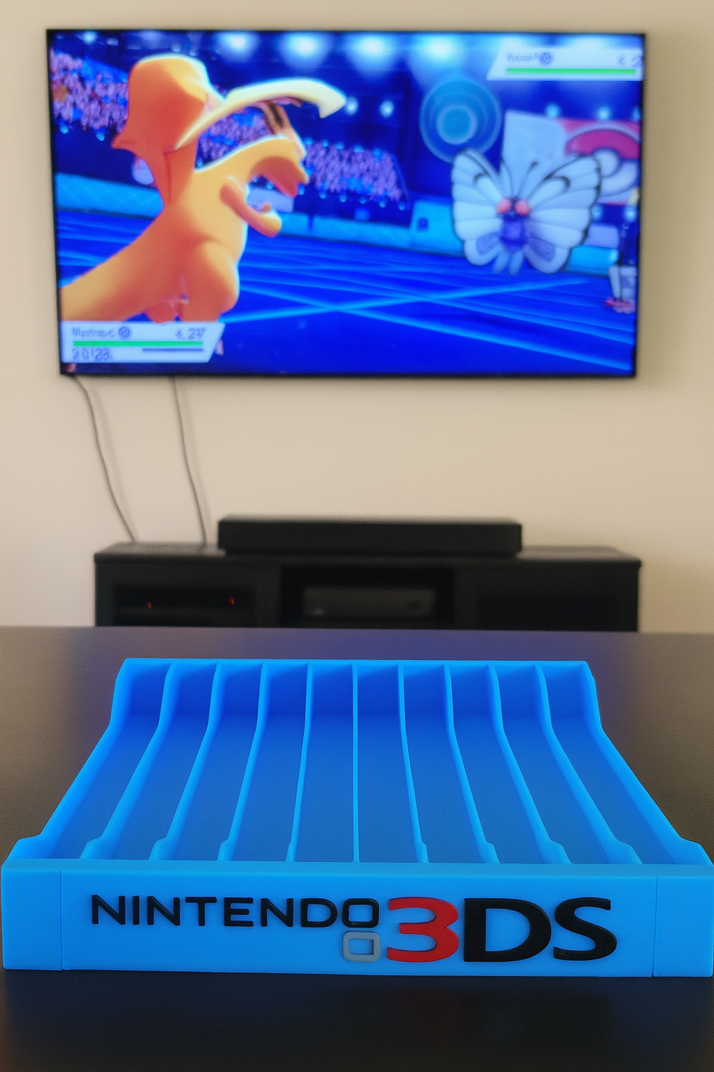 Nintendo 3DS Game Case Holder Display Stand Gameroom Organize Pick Color NTR001