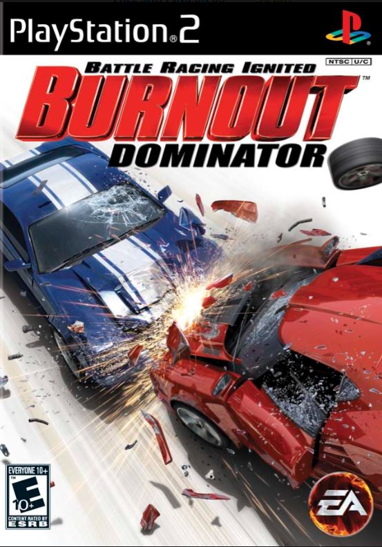 Burnout Dominator (Sony PlayStation 2, 2007) Complete Near Mint Game Disc Clean