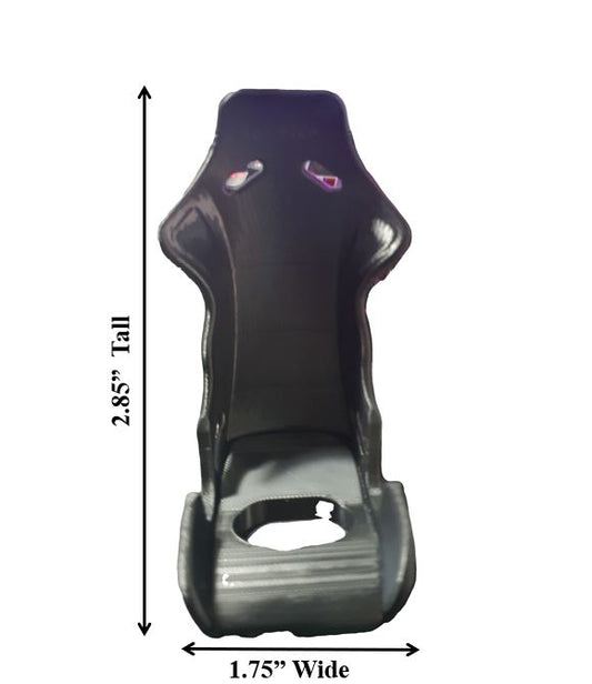 Business Card Holder Automotive Garage Gift Mechanic Desk Table Car For Workspaces Racing Car Seat 3D Printed Stand