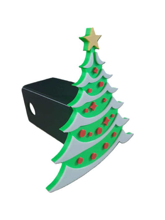 Christmas Holiday Tree Truck Trailer Hitch Receiver Cover Plug Cap 2" Receiver