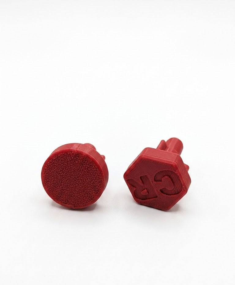 DPS Centurion Chair Arm Pin Screw Replacement Part - Costco Item 52260 Red 2-Pack | Fix Loose Armrest Hardware for DPS Office Chair Repair