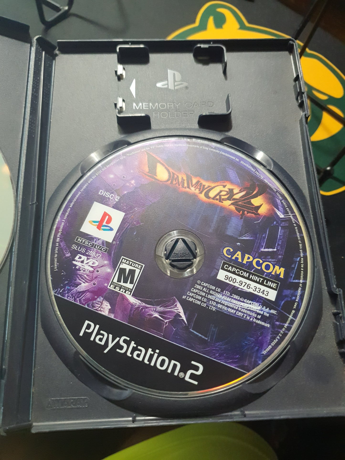 Devil May Cry 2 (Sony PlayStation 2, 2003) DMC Black Label Game Discs Very Good