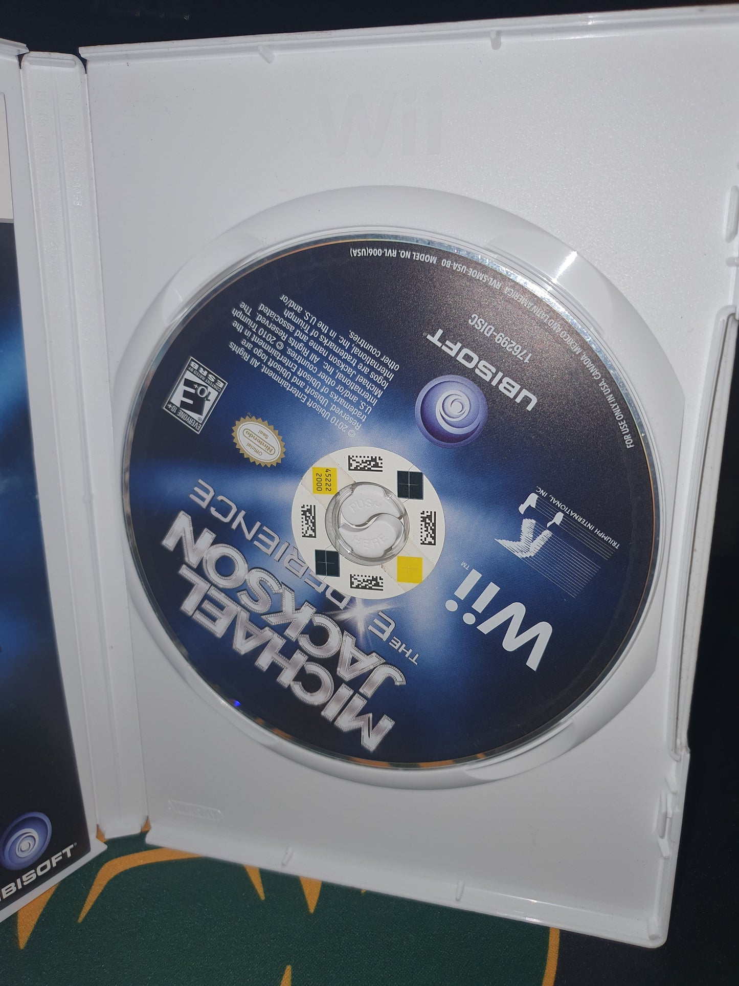 Michael Jackson: The Experience (Nintendo Wii, 2010) Complete Tested No Glove