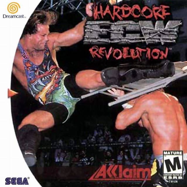 ECW: Hardcore Revolution (Sega Dreamcast, 2000) Video Game Disc Good Tested