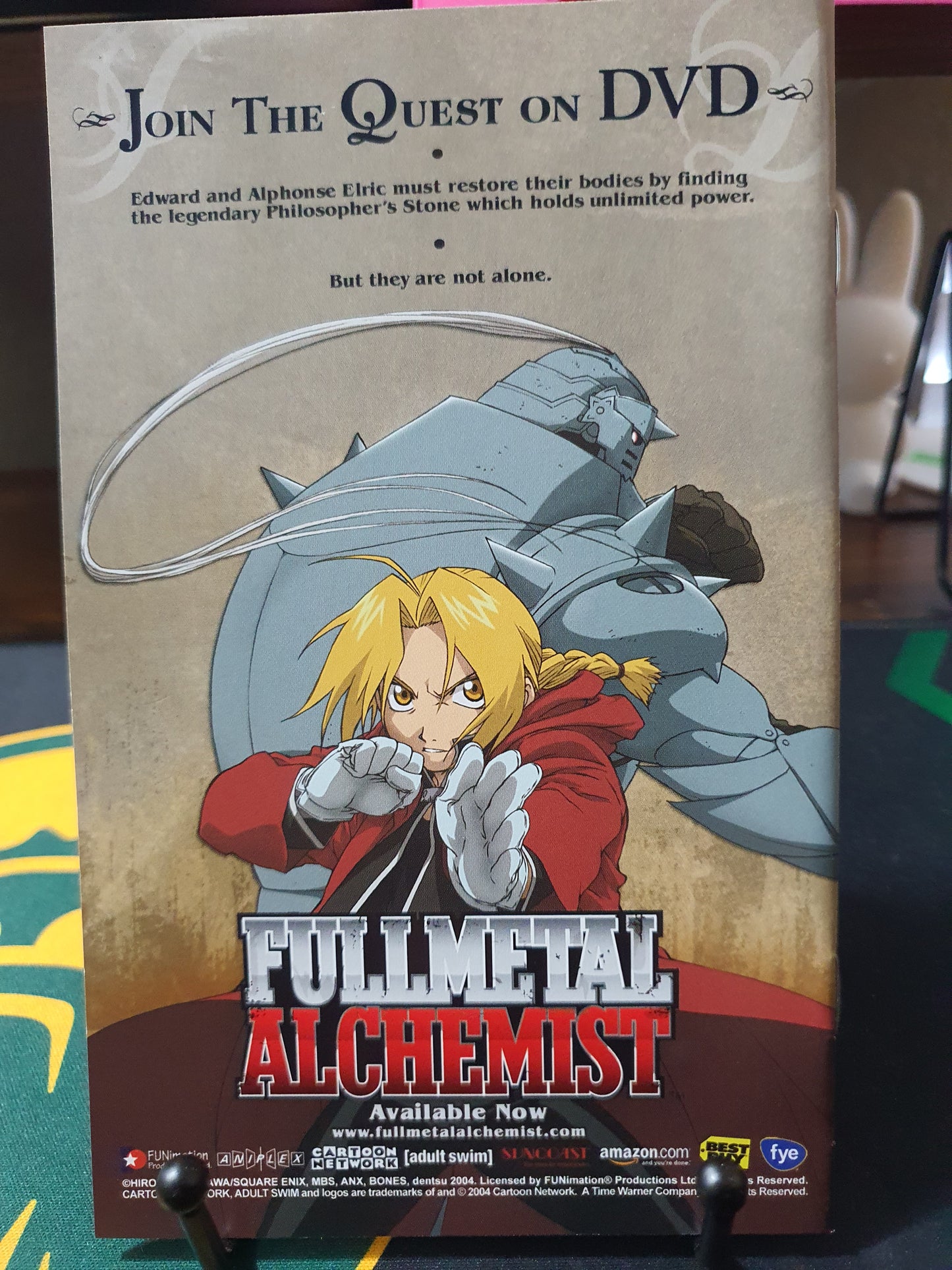 Fullmetal Alchemist 2 Curse of the Crimson Elixir PlayStation 2 + Bonus DVD CIB