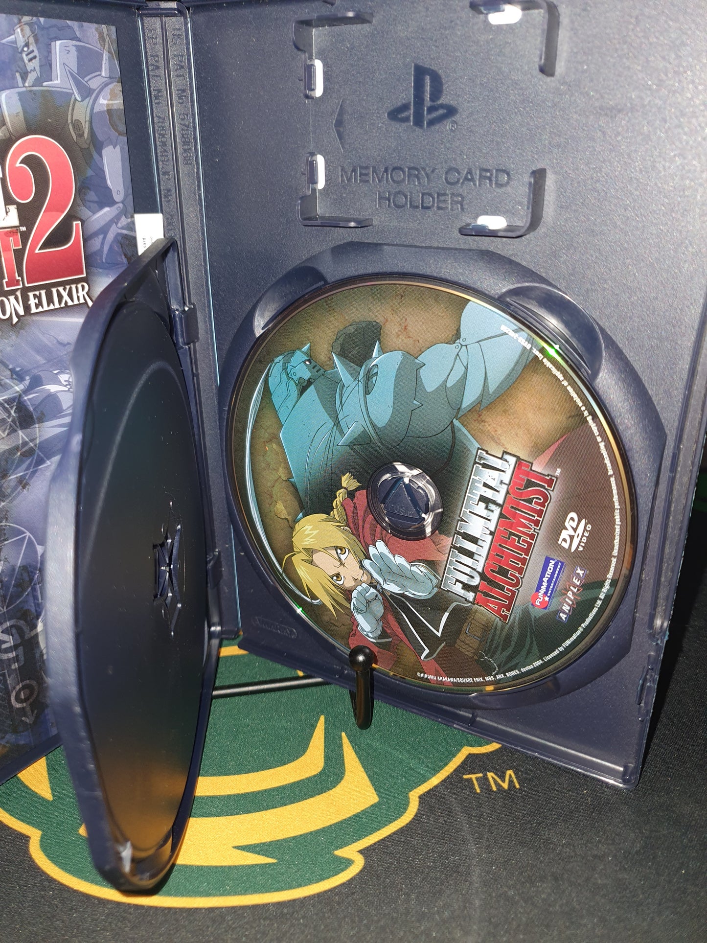 Fullmetal Alchemist 2 Curse of the Crimson Elixir PlayStation 2 + Bonus DVD CIB