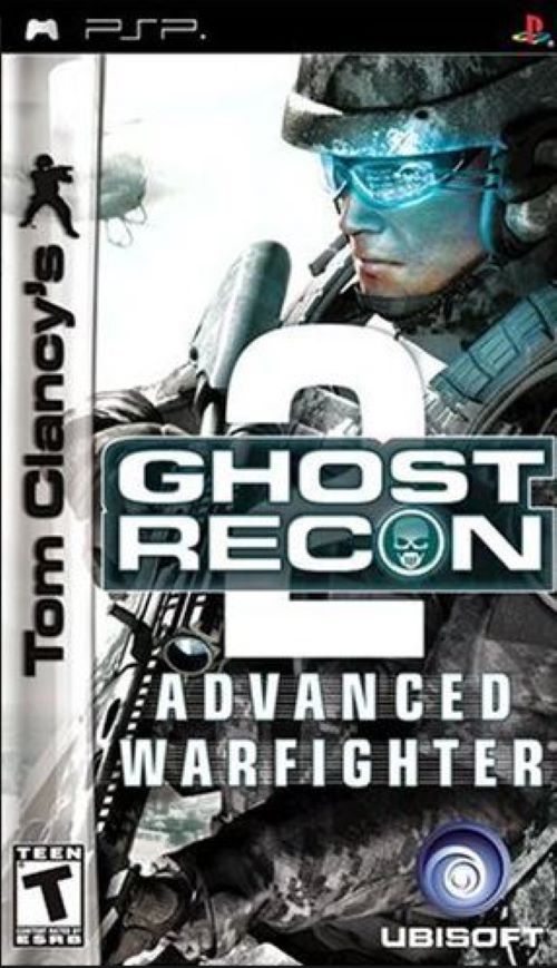 Tom Clancy's Ghost Recon Advanced Warfighter 2 Sony PSP UMD Disc Only Free Ship