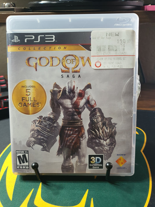 god of war saga playstation 3 collection edition complete like new