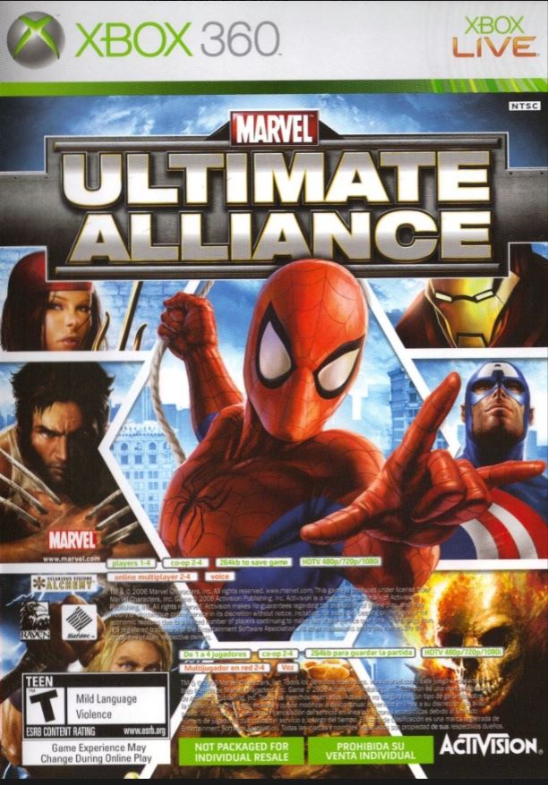 Marvel: Ultimate Alliance & Forza 2 Motorsports Complete CIB 2 Discs Near Mint