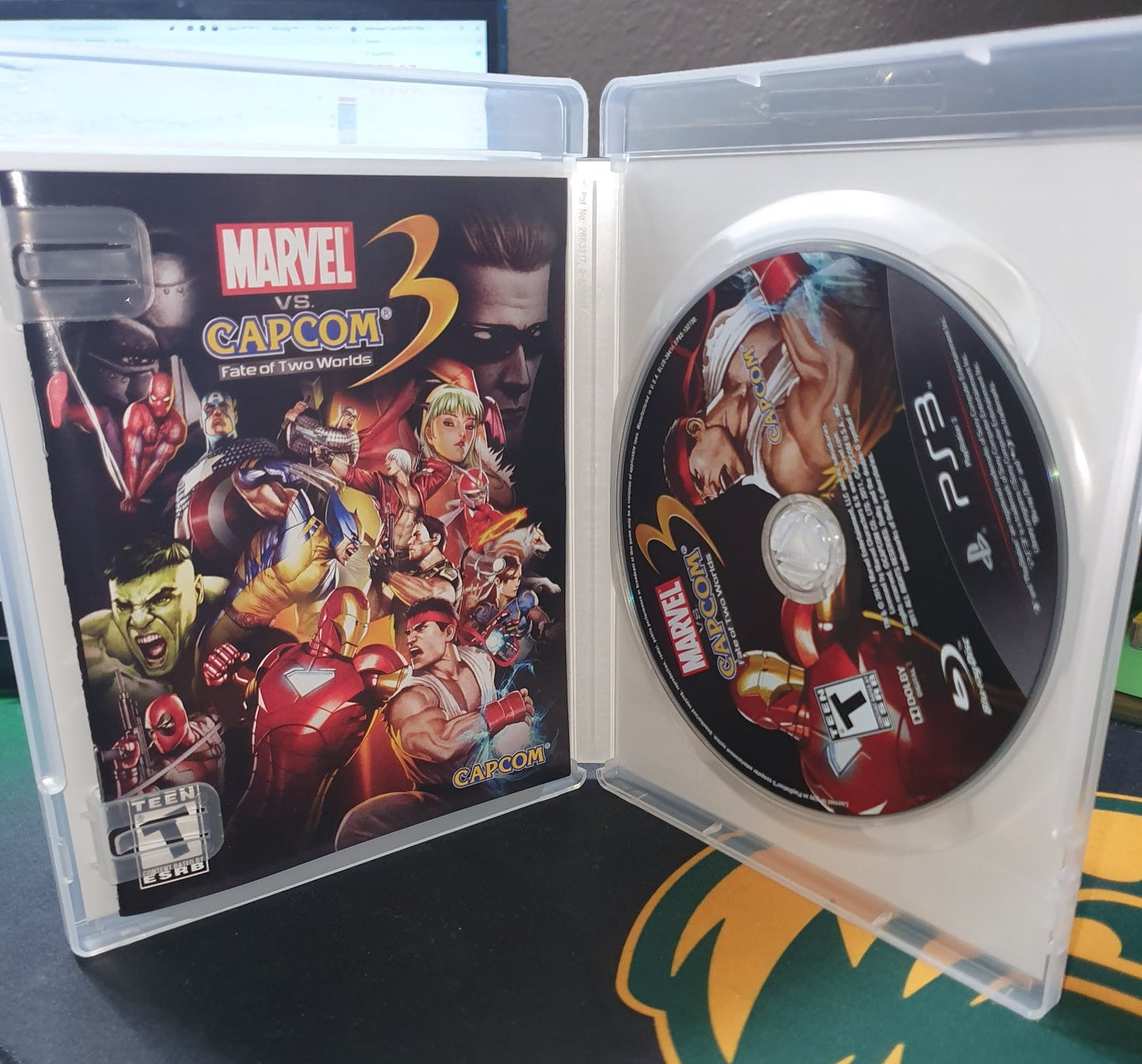 marvel vs capcom 3 sony playstation 3 cib