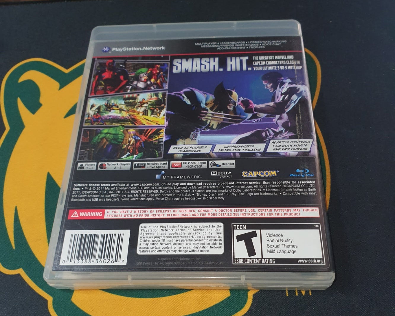 marvel vs Capcom 3 sony PlayStation 3 complete