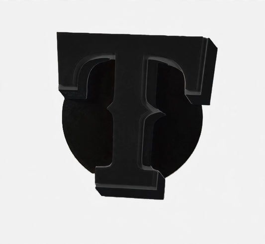 Black Texas Rangers Baseball Trailer Hitch Receiver Cover Plug Cap 2x2" Receiver Ford Dodge Jeep Ram Chevy Honda Nissan Toyota Vehicles Suv Trucks (Copy)