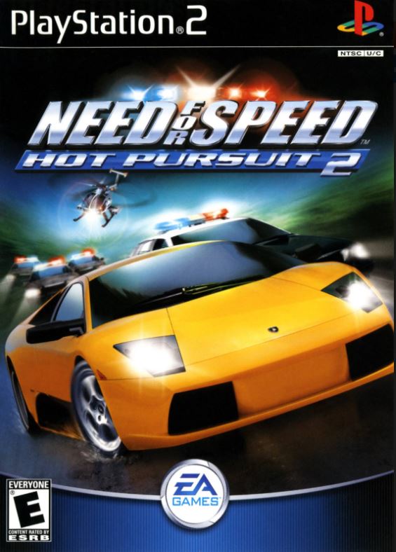 Need for Speed Hot Pursuit 2 (PS2, 2002) Very Good Disc Tested Works Cleaned