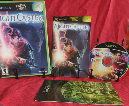 night caster defeat the darkness original xbox video game complete