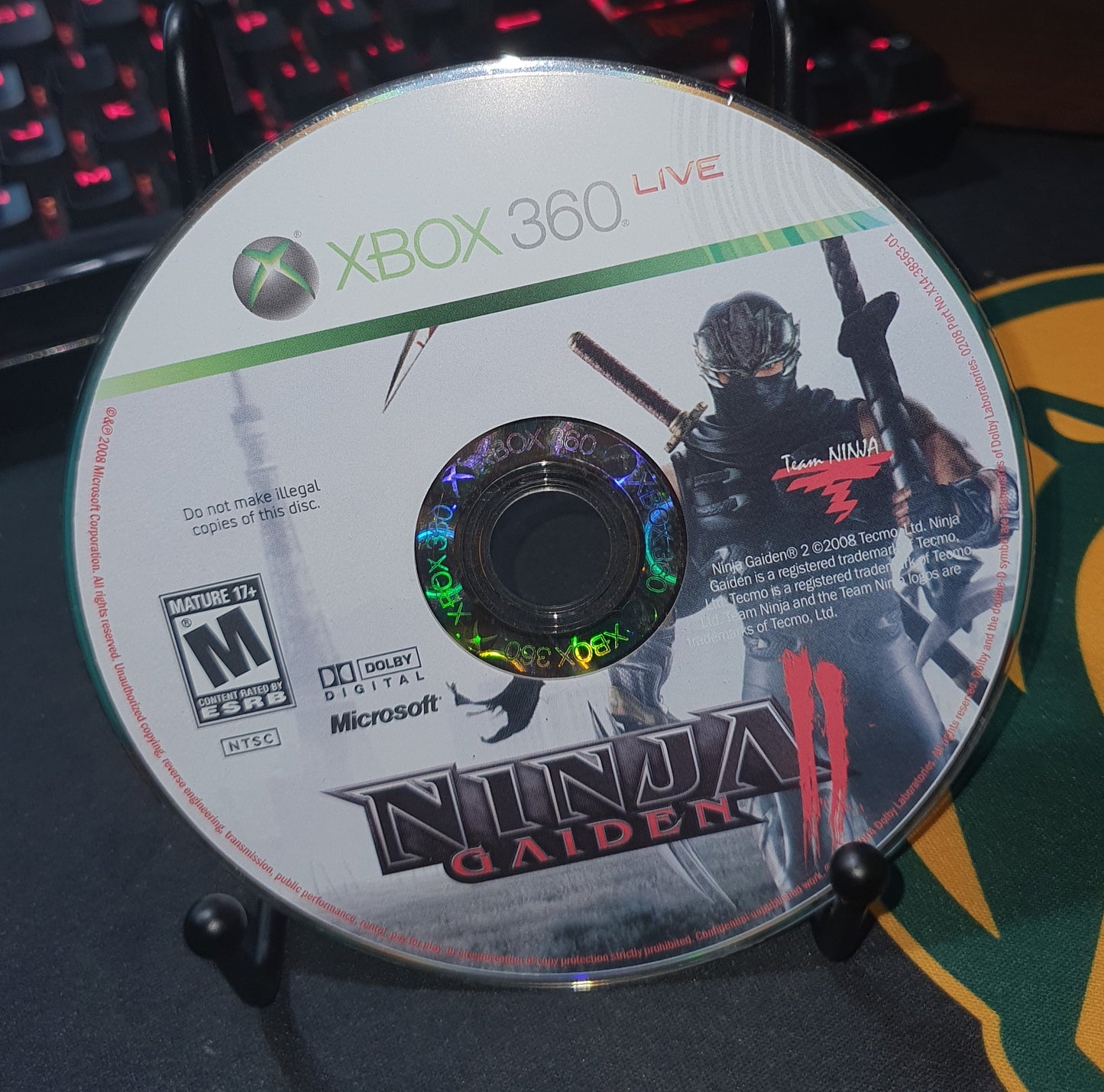 ninja gaiden 2 xbox 360 fox labs