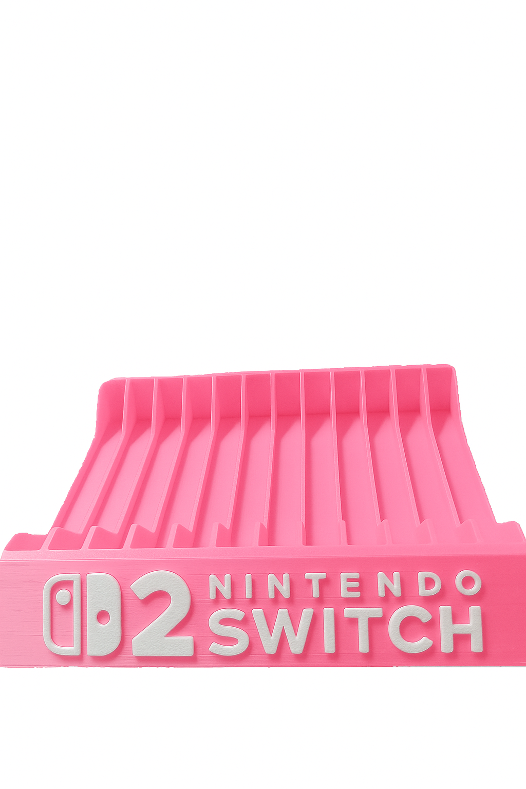Nintendo Mario Red Switch 2 Videogame Case Holder Organizer Raised Letter BEE001