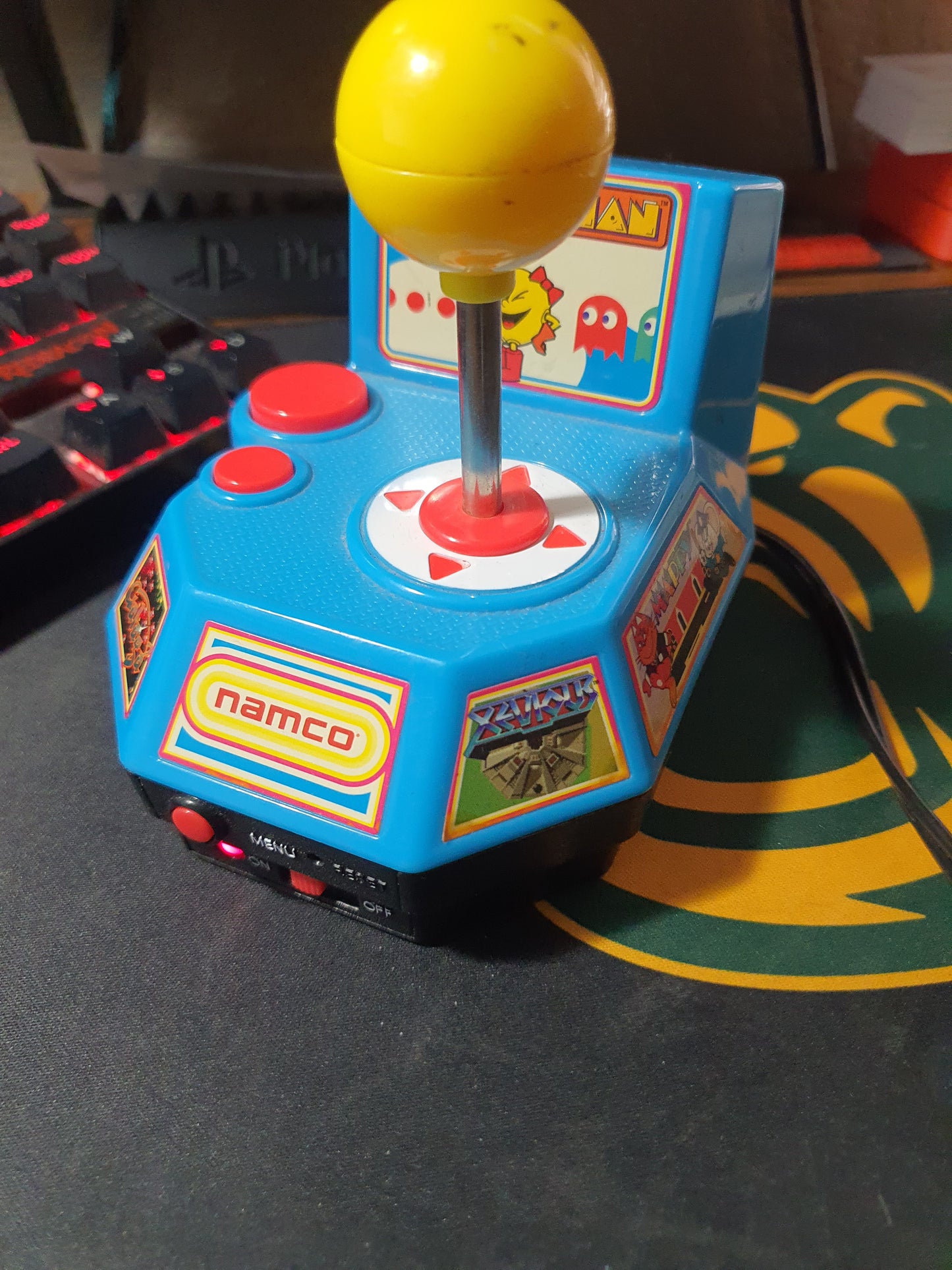Namco Ms Pac-Man Galaga Mappy 5 in 1 2004 Jakks Plug N Play Game System Tested