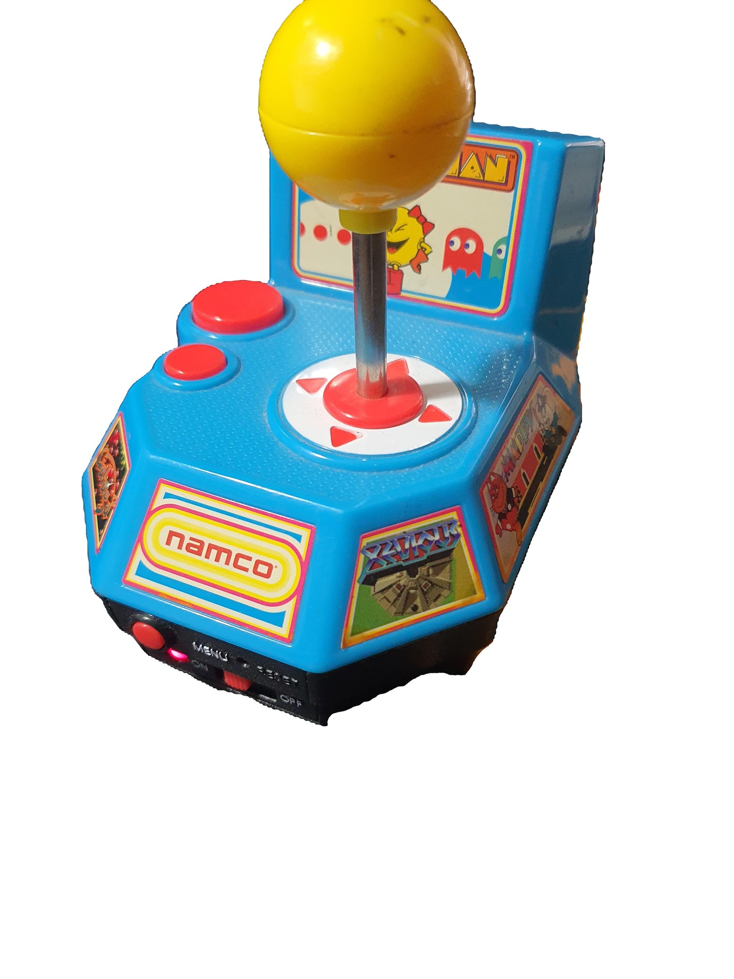 Namco Ms Pac-Man Galaga Mappy 5 in 1 2004 Jakks Plug N Play Game System Tested