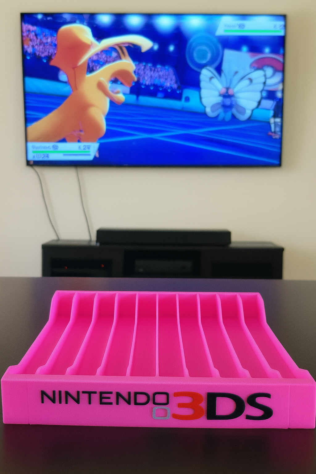 Nintendo 3DS Game Case Holder Display Stand Gameroom Organize Pick Color NTR001