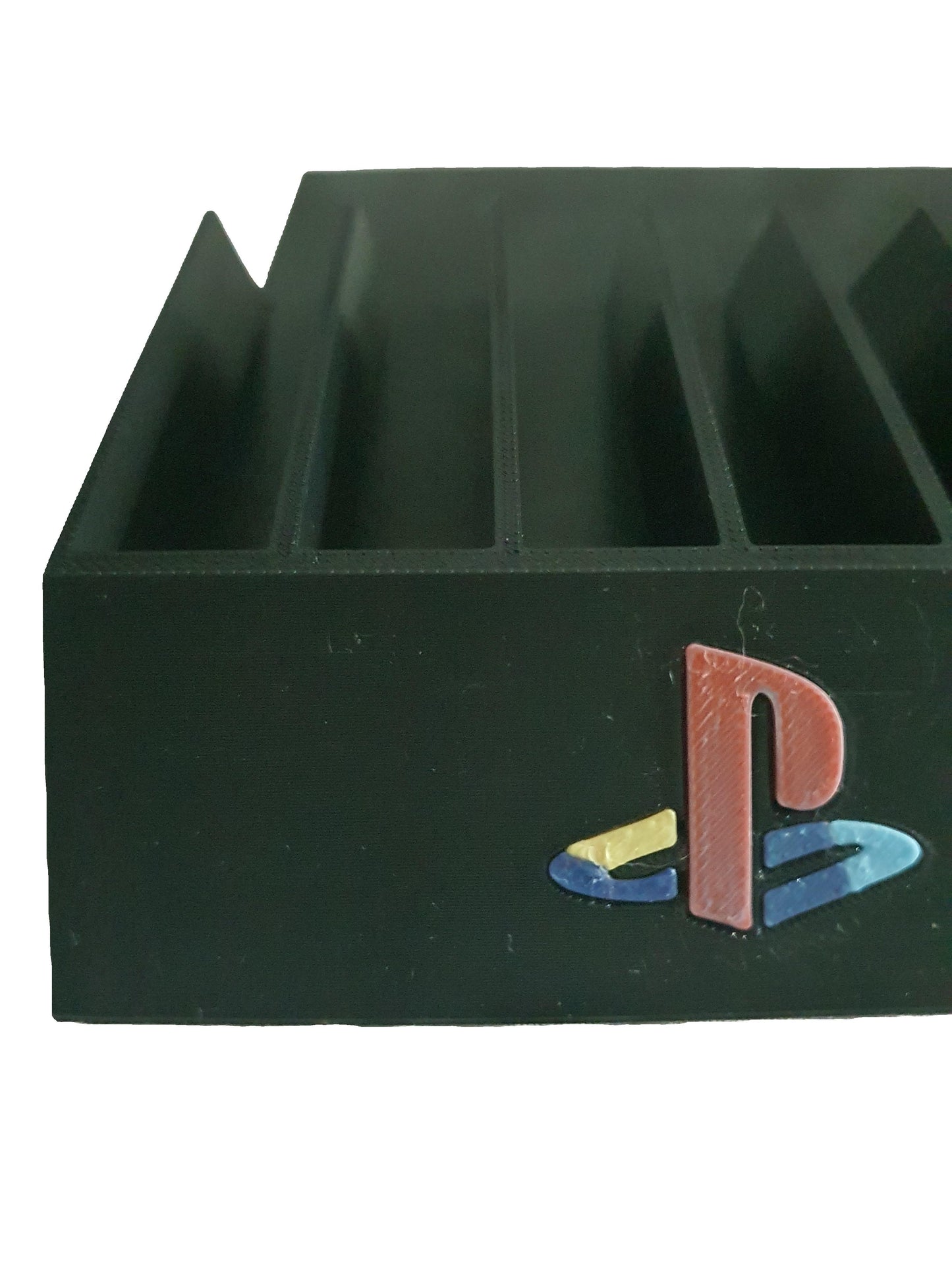 PlayStation 3 Game Holder For 10 Video Games Storage Display PS3 Custom Logo