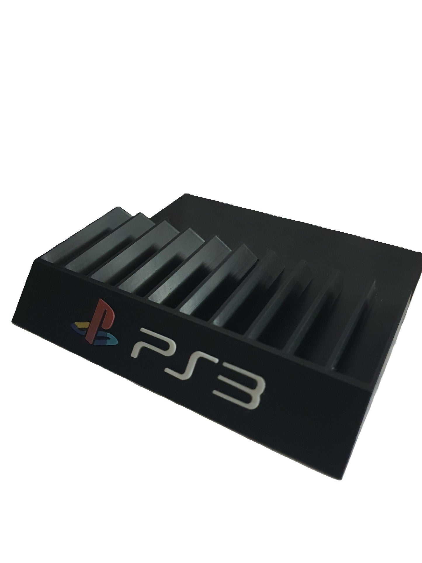 PlayStation 3 Game Holder For 10 Video Games Storage Display PS3 Custom Logo