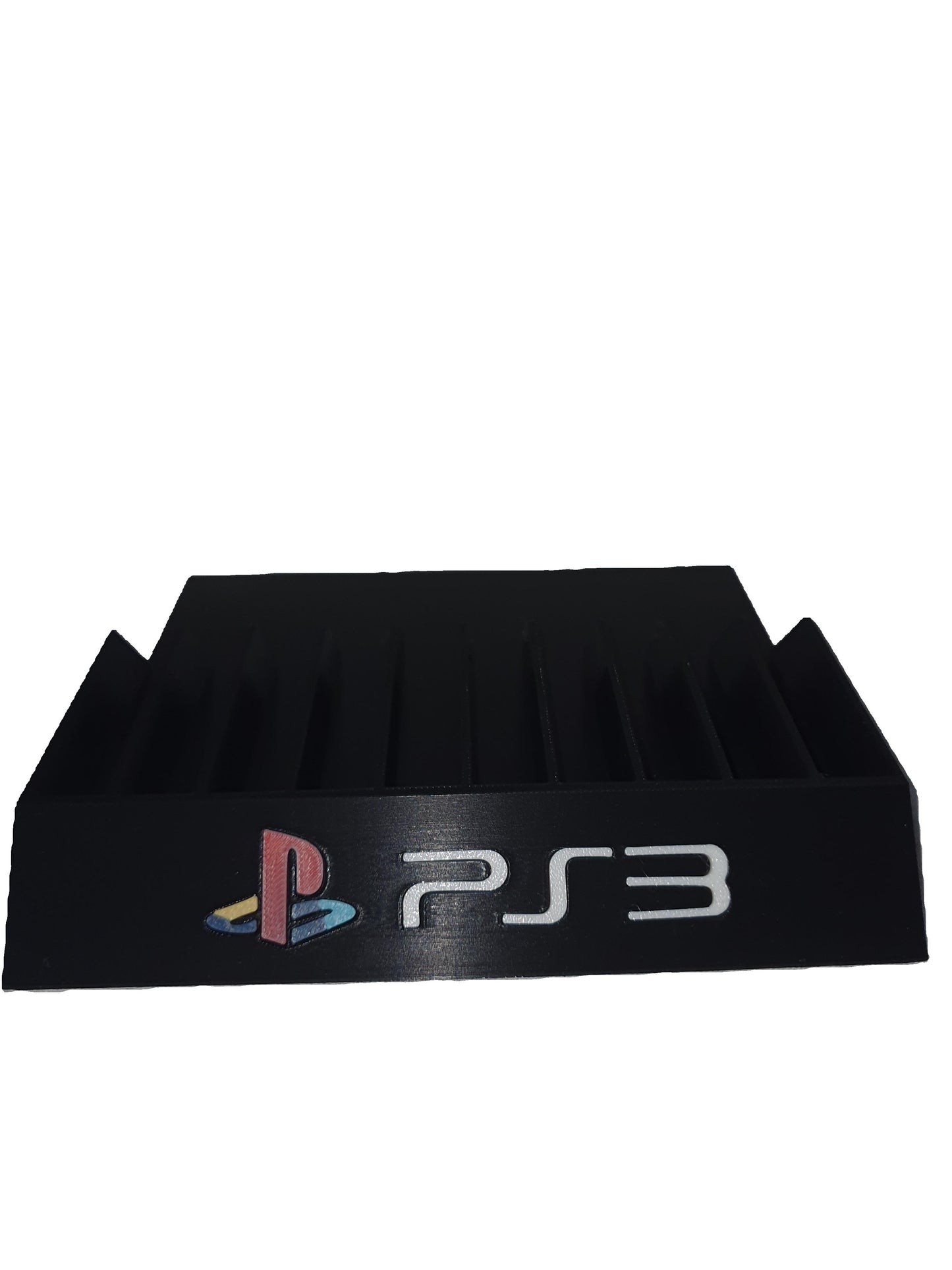 PlayStation 3 Game Holder For 10 Video Games Storage Display PS3 Custom Logo