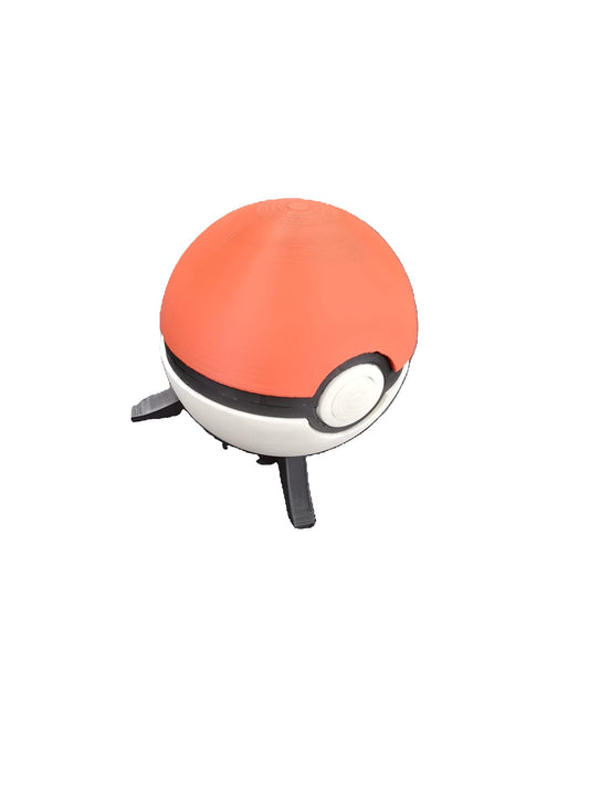 Pokemon Pokeball Video Games Nintendo Switch 3DS Accessories Holder Case Collectable Gameroom Storage Gift Capacity 10 Videogames 3D Print