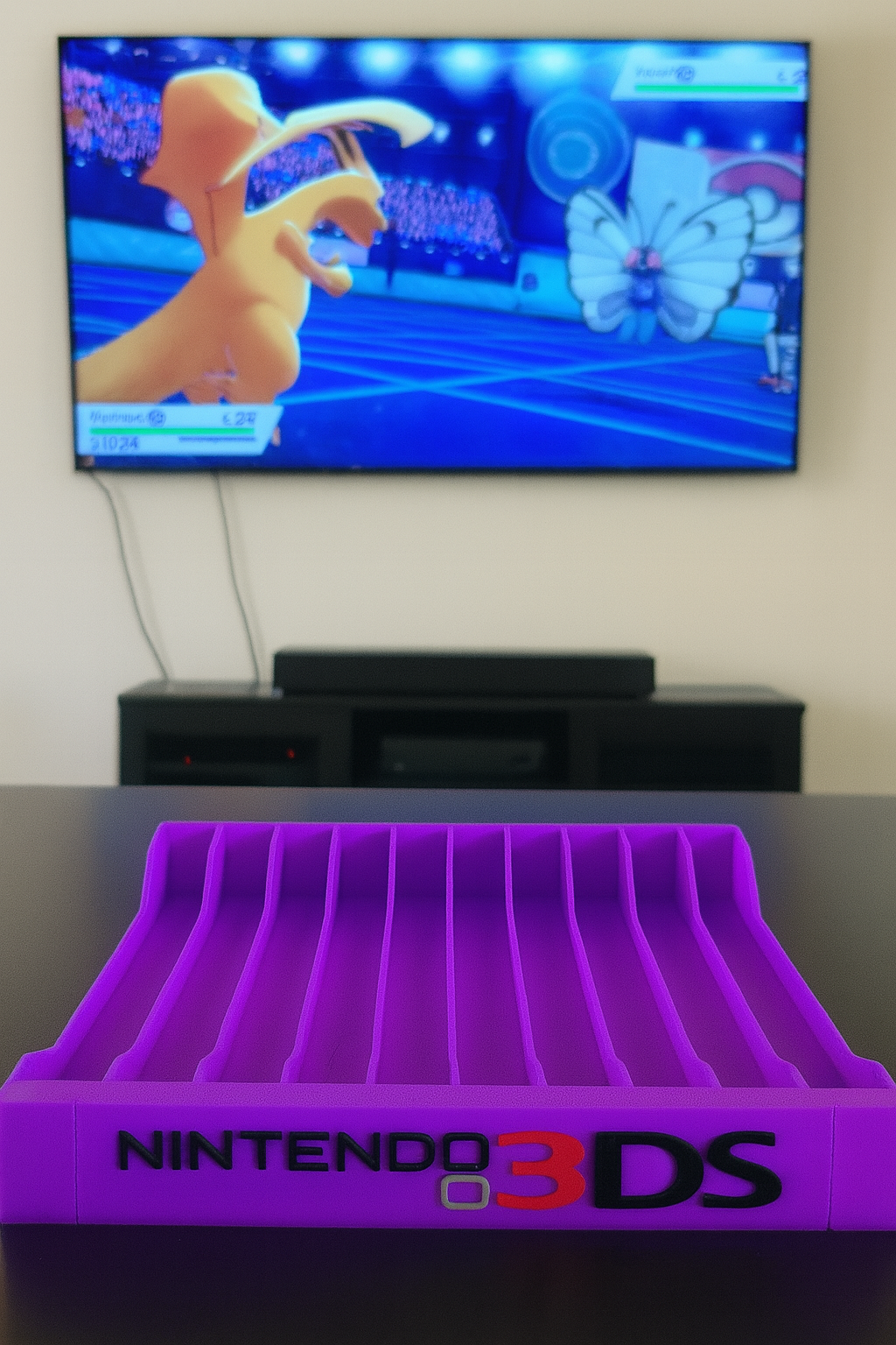 Nintendo 3DS Game Case Holder Display Stand Gameroom Organize Pick Color NTR001